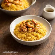 Arroz Meloso Pulpo Gambones Receta F&aacute;cil con Sabor a Mar