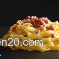Pasta Carbonara Aut&eacute;ntica: &iexcl;Receta Italiana F&aacute;cil y Deliciosa!