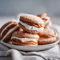 Bizcochos de Caramelo Salado: Receta con 12 Porciones y Cacao