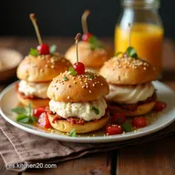 Mis Bocados Hideg miniszendvics falatok Fzs Canap&eacute;s Fr&iacute;os Elegantes y Sin Horno