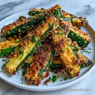 Calabacín Rebozado Crujiente en Airfryer