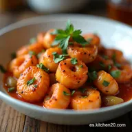 Receta Camarones Cajun Picantes Sabor a Nueva Orleans en 25 Minutos