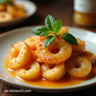 Camarones con Mantequilla de Vaquero Sabor Explosivo