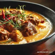 Curry Massaman de Ternera Receta aut&eacute;ntica cremosa y especiada