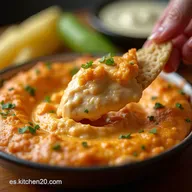 Dip de Pollo Buffalo Cremoso La Botana Perfecta para Fiestas