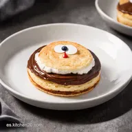 Dorayakis Caseros con Yogur y Nutella Receta F&aacute;cil de Doraemon