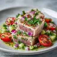 Ensalada De At&uacute;n Ligera en 10 Minutos