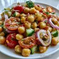 Ensalada De Garbanzos Econ&oacute;mica En 15 Minutos