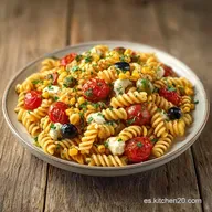 Ensalada de Pasta Fr&iacute;a para 4 Personas