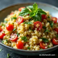 Vida Saludable Ensalada Mediterr&aacute;nea de Quinoa Explosiva