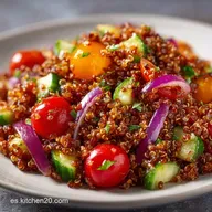 Ensalada de Quinoa R&aacute;pida para 4 Personas