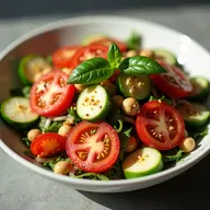Ensalada Mediterr&aacute;nea F&aacute;cil Mi Secreto para el Verano