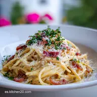 Espaguetis a la carbonara Ready in 30 Min