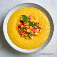 Gazpacho De Melocotón Refrescante
