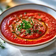 Gazpacho Pimientos Rojos En 45 Minutos