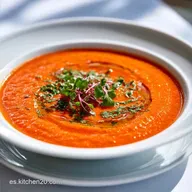 Gazpacho De Zanahoria Con Jengibre Fresco