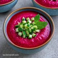 Gazpacho Sandía Remolacha: Vibrante y Saludable