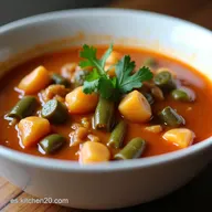 Gumbo de Okra al Estilo Louisiana Receta F&aacute;cil y Deliciosa