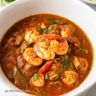 Gumbo Mariscazo Receta F&aacute;cil de Seafood Gumbo al Estilo Louisiana