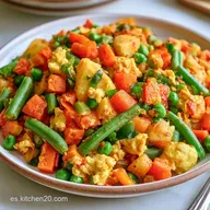 Huevos A La Jardinera en 50 Minutos