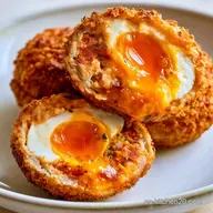 Huevos Escoceses con Carne Picada