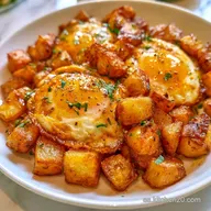 Huevos Fritos Con Patatas en 35 Minutos