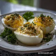Huevos Rellenos: La Receta Cl&aacute;sica Perfecta