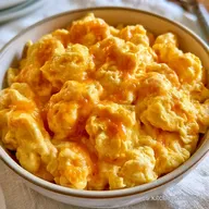 Huevos Revueltos Con Queso en 10 Minutos