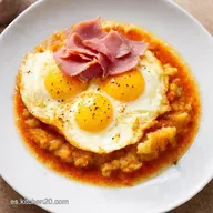 Huevos Rotos con Jam&oacute;n La Receta F&aacute;cil que Triunfa