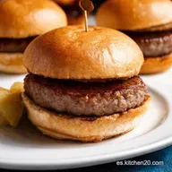 Hamburguesas Caseras Jugosas Receta Ib&eacute;rica del Chef