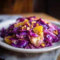 Receta de Lombarda Rehogada con Manzana