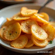Crujientes Chips de Manzana Deshidratador Receta Casera F&aacute;cil
