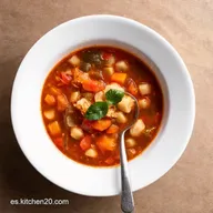 Minestrone Casero Receta de la Abuela Italiana