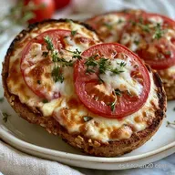 Mini Pizzas de Pan de Molde Saludables