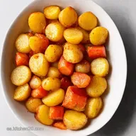 Recetario de Freidora de Aire Papas Bravas Crujientes F&aacute;ciles