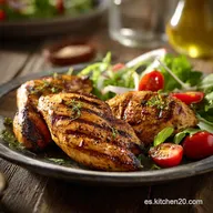 Receta F&aacute;cil con Pechugas de Pollo a la Plancha