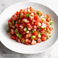 Pico de Gallo Aut&eacute;ntico Receta Casera F&aacute;cil y Fresca
