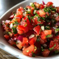 Pico de gallo receta tradicional con aguacate en 15 minutos