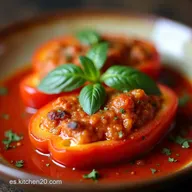 Pimientos Rellenos a la Espa&ntilde;ola Un Bocado de Fiesta