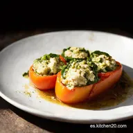 Pimientos Rellenos de Ensaladilla Rusa: &iexcl;Receta F&aacute;cil y Deliciosa!