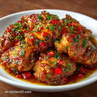Pollo Al Chilindr&oacute;n en 35 Minutos