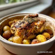Receta de Pollo con Patatas Olla GM para 4 Raciones