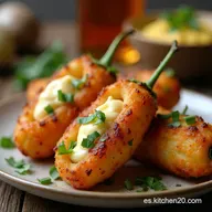 Jalape&ntilde;o Poppers a la Parrilla Ahumados con Relleno de Queso