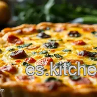 Quiche de Verduras de la Huerta: &iexcl;Un Fest&iacute;n de Sabores!