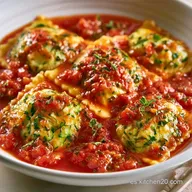 Raviolis Calabac&iacute;n At&uacute;n en 30 Minutos