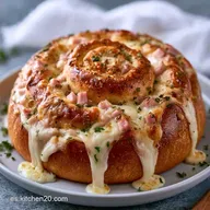 Rollitos Pan Queso Jamón en 25 Minutos