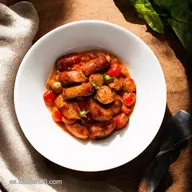 Salchicha Italiana con Pimientos Un Cl&aacute;sico Delicioso
