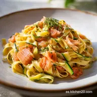 Receta con Salm&oacute;n Ahumado en 20 Minutos