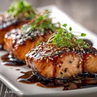 Salm&oacute;n Teriyaki Receta F&aacute;cil, Glaseado Brillante y Sabor Umami