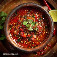 Salsa Casera de Chile y Ajo: El Fuego Sagrado de Chile de &Aacute;rbol